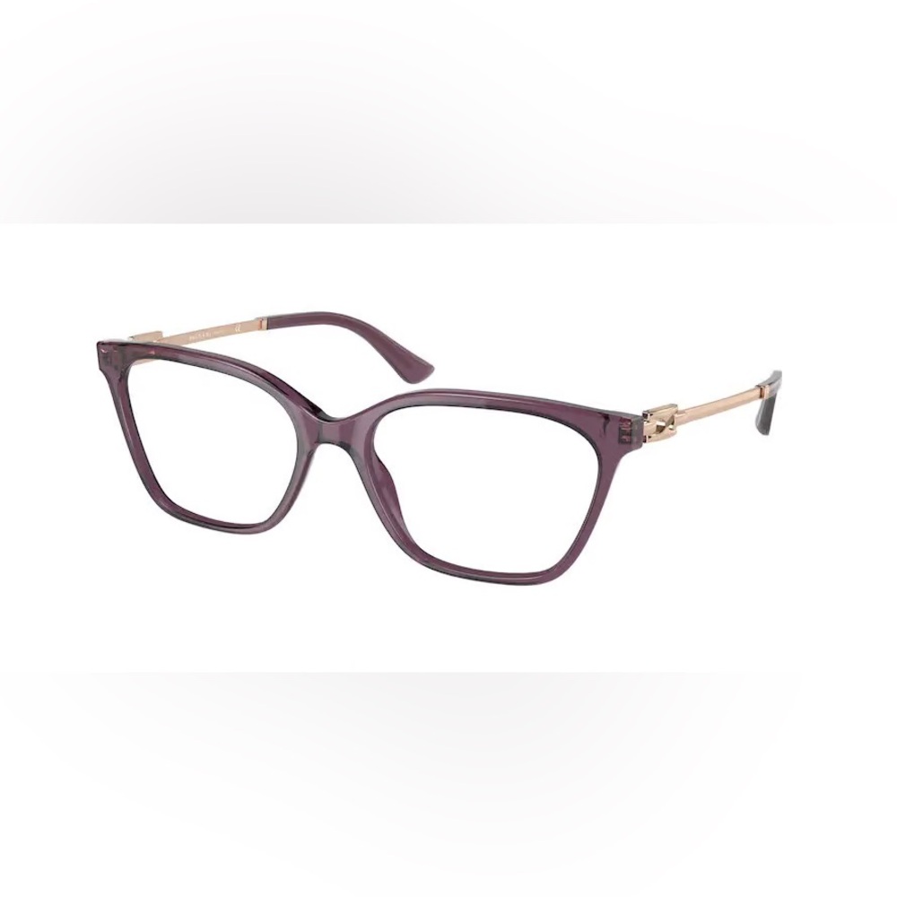 BVLGARI Purple Eyeglasses
